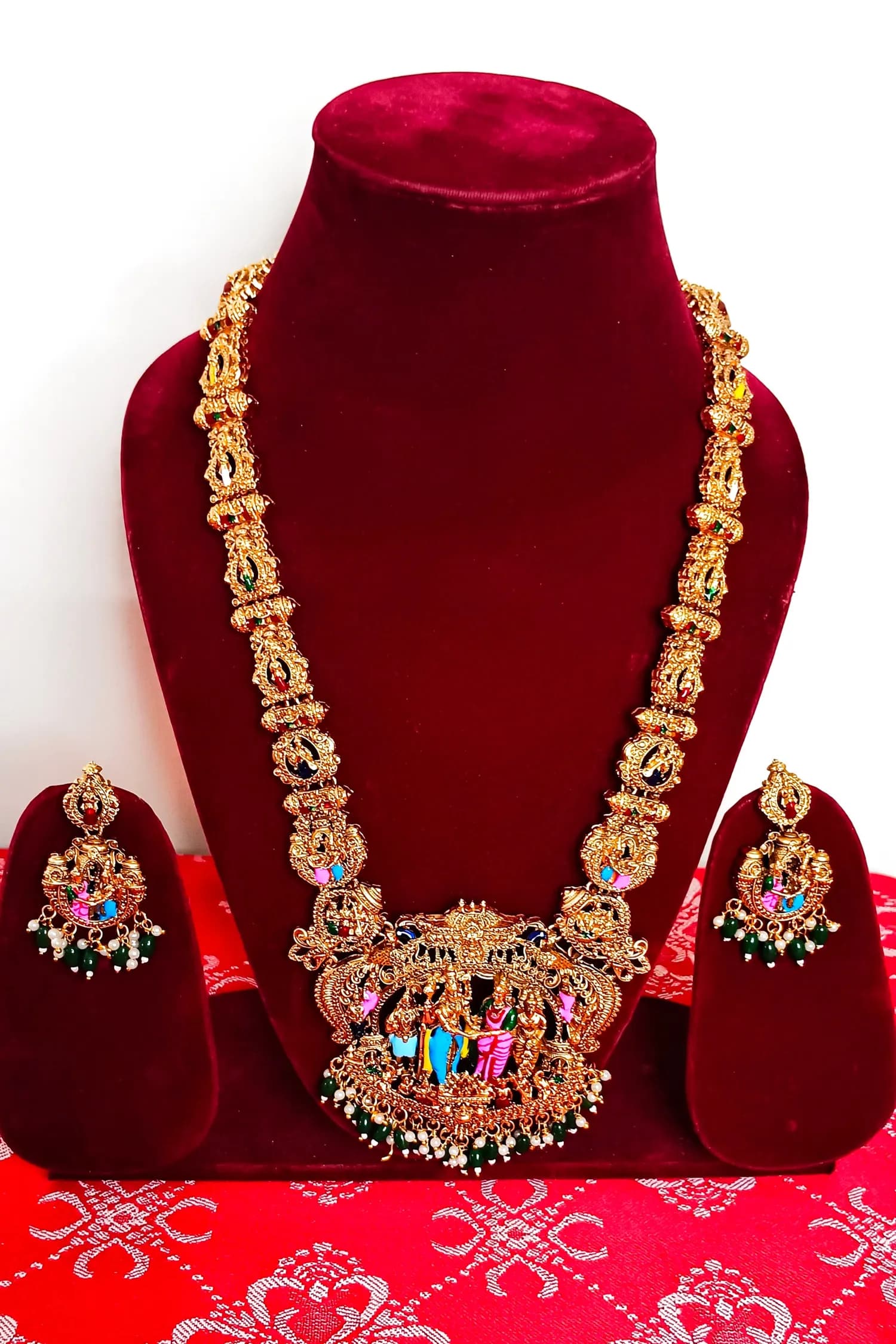 Srinivasa Kalyanam Handpainted Haram - Image 2